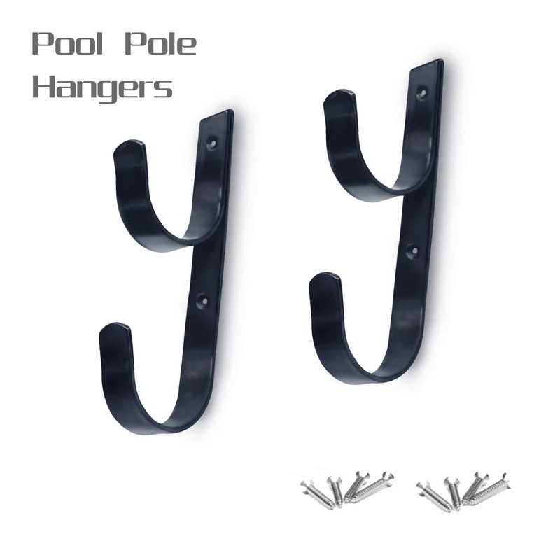 MENG ZHI AO 2 PCS Set Wide Pool Pole Hangers