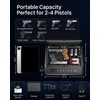 Rechargeable Gun Safe for Pistols 3-Ways unlock Biometric Fingerprint Digital