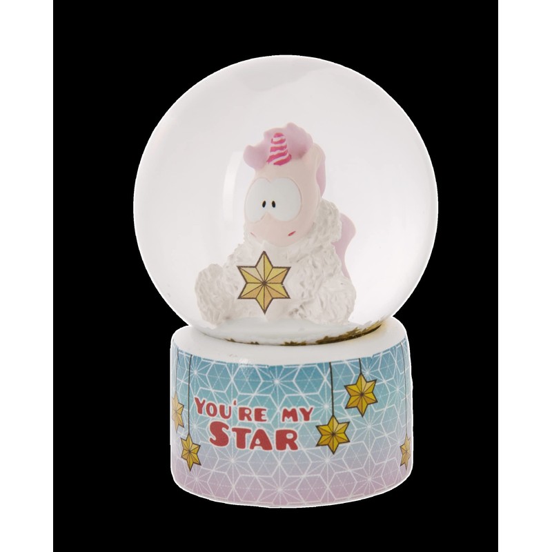 NICI Theodor 48177 Unicorn Snowsuit 6 cm White