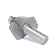 Akylin 60 Degree Chamfer Router Bit,1/2" Shank,1" Cutting Depth,1-1/8" Bevel