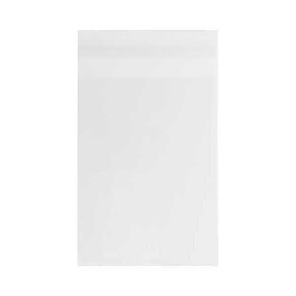 JAM PAPER Cello Sleeves with Self Adhesive Closure - A6