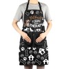 JNIAP Pitbull Kitchen Apron Pitbull Cooking Apron Pitbull Mom Gift