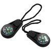 Kemcatui 10Pcs Mini Compass Bulk, Zipper Pull Tiny Compass Keychain
