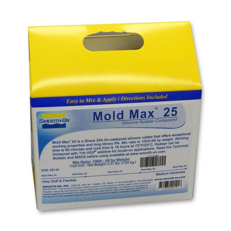 Smooth-On Mold Max 25 Silicone Mold Making Rubber - Trial