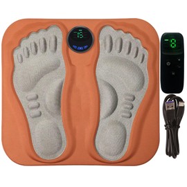 Foot Massager Machine - Feet Massage Pad,USB Reflexology Pad with Remote for Home Workout Travel Sleep Workplace Elderly Relaxation Athletes Father