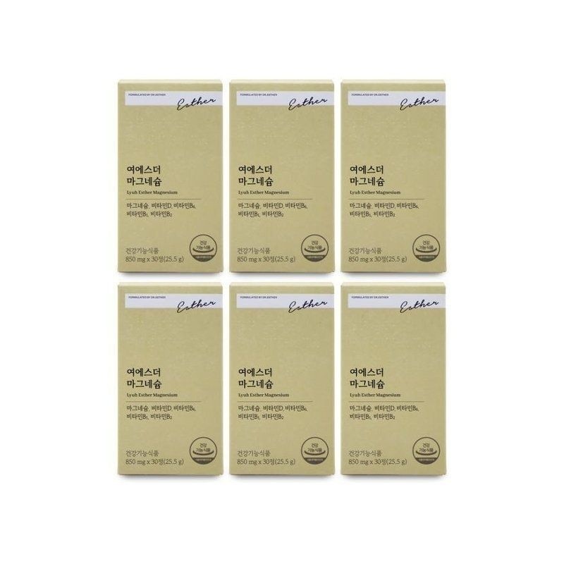 Esther Formula [Esther Formula] Esther Formula Yeo Esther Magnesium 850mg