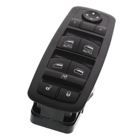 Front Master Door Lock Switch Power Window Switch Replacement for Durango 2014 2015 Grand Cheroke 2014 2015 2016 Replacement for68184802AB 68184802AA 68184802AC