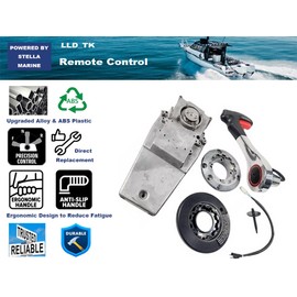 06240-ZW7-U00 Binnacle Console Remote Control Box Compatible with Honda Outboard Side Mount Single Engine