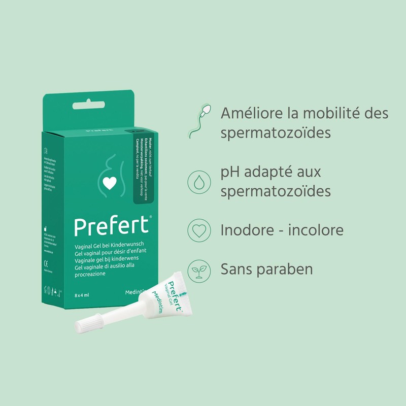 KESSEL medintim GmbH Vaginal Gel, 8 x 4 ml, Couples