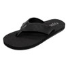 Flojos Men's Select Flip-Flop, Black, 7