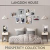 Langdon House - 4x6 Picture Frames - Silver, 6 Pack