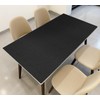 Warmstar Leather Table Cover 28 x48 Inch, 1.8MM Thick PVC