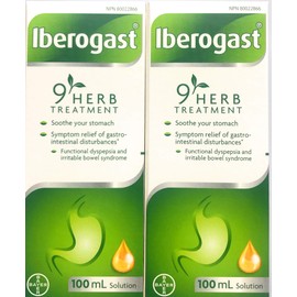 Iberogast LARGE SIZE (100ml) TWO BOTTLES Brand: Medical Futures