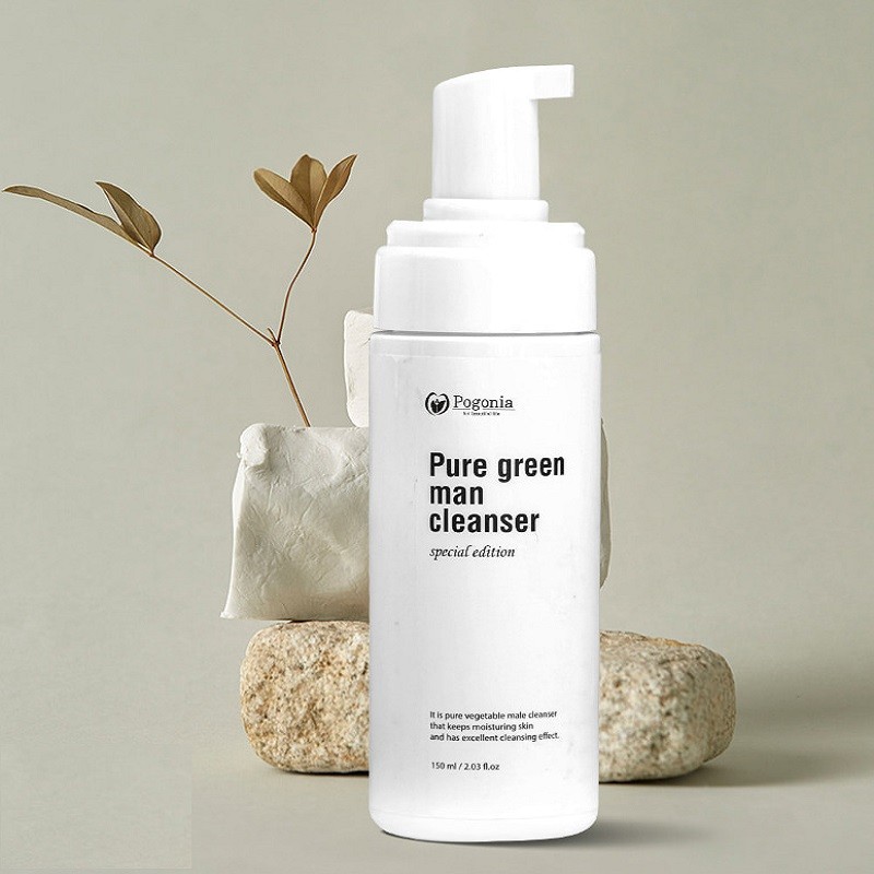 Pogonia Pure Green Men's Cleanser 150ml Military service groin odor