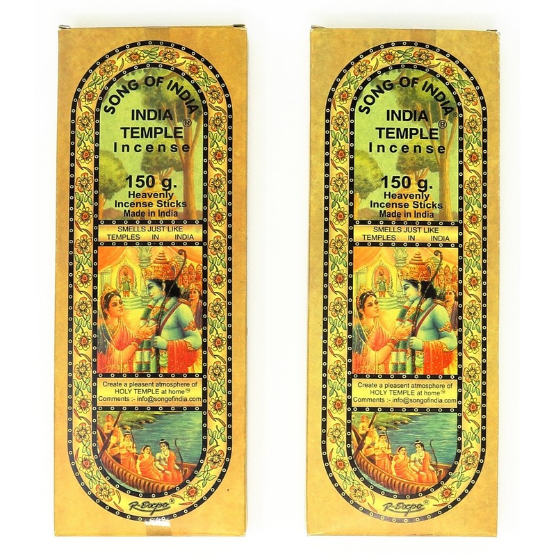 Song of India India Temple Incense 120 Stick Large Box