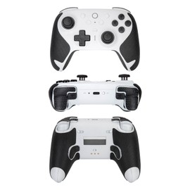 TALONGAMES Controller Grips Tape Compatible with 8BitDo Ultimate 2 Wireless, Anti-Slip, Sweat-Absorbent, Textured Skin kit, for Controllers Handle Grips, Buttons, Triggers (Black, Classic Version)