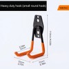 Heavy Duty Wall Mounted Storage Hook for Garage and Home
