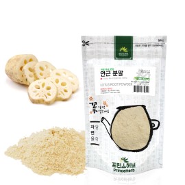PrinceHerb Medicinal Korean Herbal Powder, 100% Natural Lotus Root Powder  - 16 oz