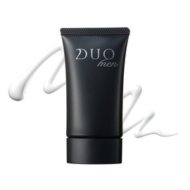 DUOmen The UV Shield for Men 1.1 oz (30 g) Sunscreen SPF 50+ PA++++ Waterproof Men's Cosmetics, Shiny Pores, Men's DUO Duo Men