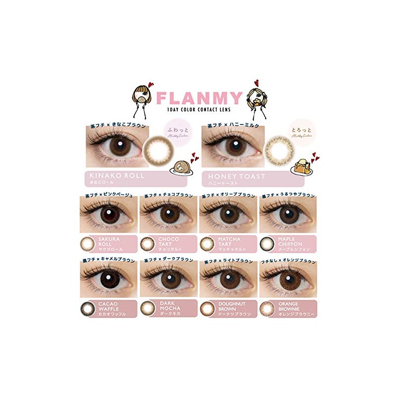FLANMY フランミーワンデー 30枚入 【きなこロール】 -1.50