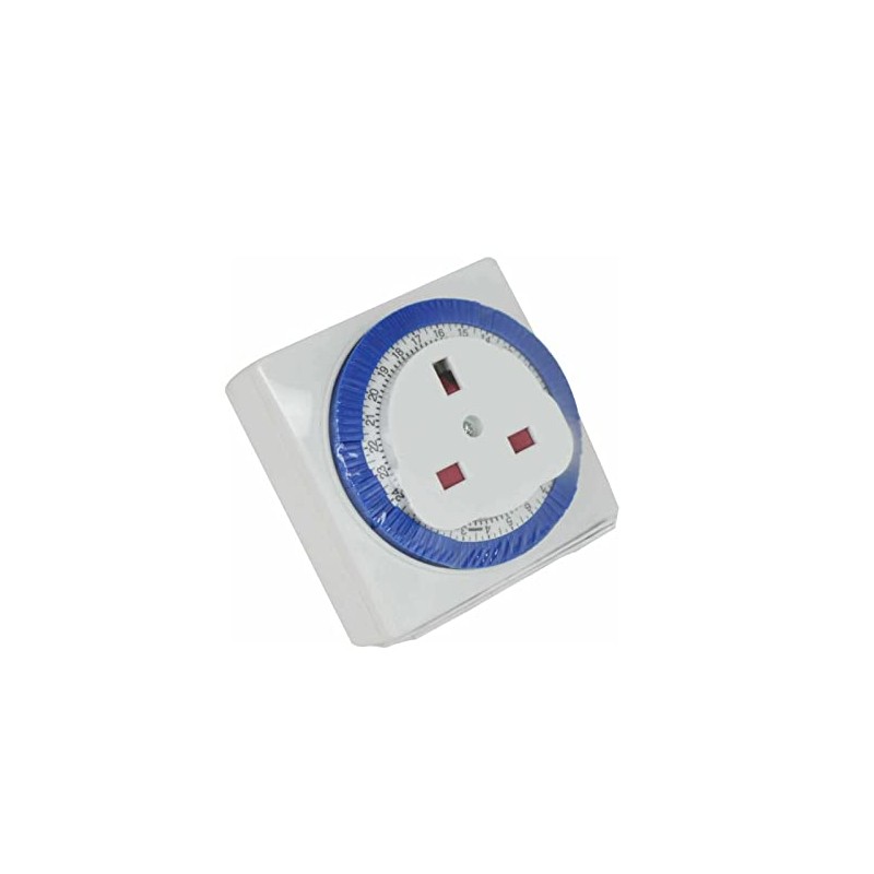 Mr. Gadget Solution® 24 Hour Segment Timer Switch Programmable On