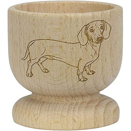 'Dachshund' Wooden Egg Cup (EC00019279)