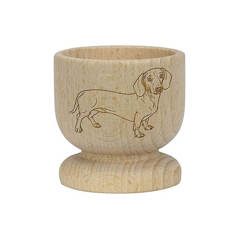 'Dachshund' Wooden Egg Cup (EC00019279)