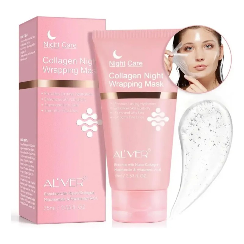 Firmeza Facial | Mascarilla Rutina Nocturna Colágeno 75ml