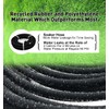 Short Soaker Hose 8ft -5/8 Round Rubber Garden Soaker Hoses,
