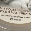 JOSIE MARAN BEAR NAKED NAIL WIPES 20 POLISH REMOVER Pads