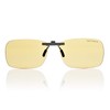 Clip-on Blue Light Reducing Lenses for Daytime Screen and Gaming
