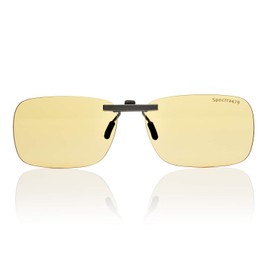 Clip-on Blue Light Reducing Lenses for Daytime Screen and Gaming Use - Relax Your Eyes (Daytime Lens)