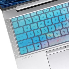 Keyboard Cover for HP EliteBook 630 G8 G9 G10/EliteBook 430 G8 /EliteBook X360 435 G8 G9 /EliteBook X360 830 835 G7 G8 13.3 inch Keyboard Protective Skin (NOT FIT 830 835 G9 G10)-Colorful