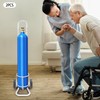 PIAOCAIYIN 2 Pcs Oxygen Cylinder Cart, Portable Rolling Oxygen Tank