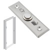VGOL 2Pcs Door Access Control Switch Stainless Steel Press Exit
