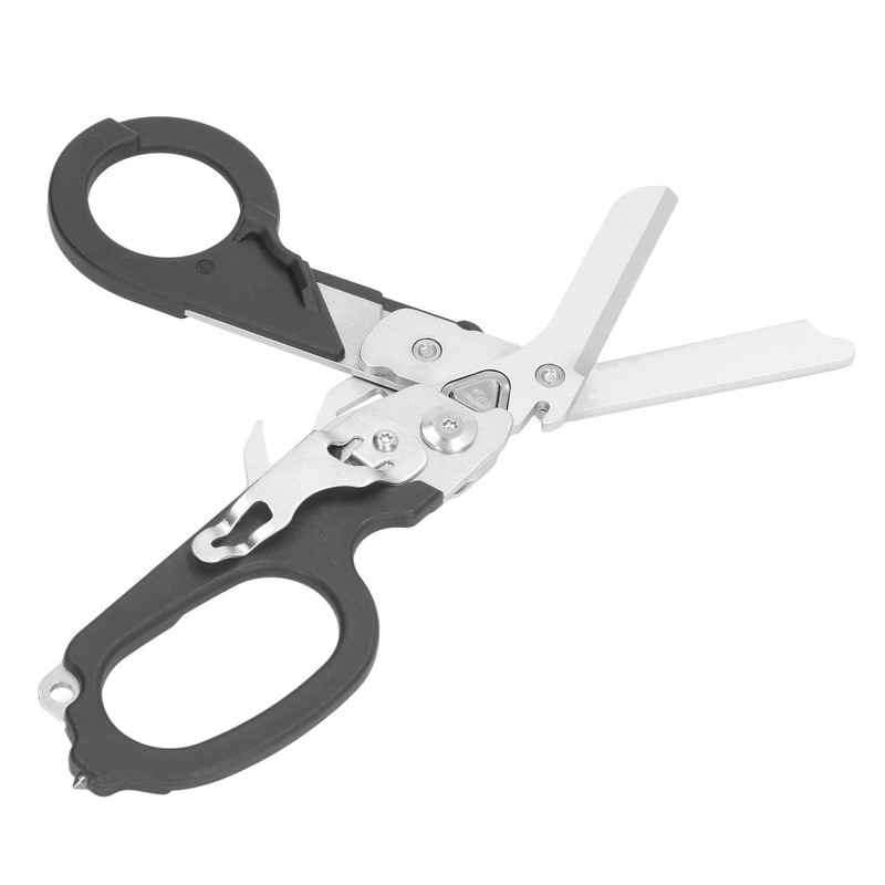 Folding Scissors Stainless Steel Clear Scale Wind Breaker Cutter Wrench