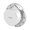 Kitchen Timer,Manual Mechanical Stainless Steel Kitchen Timer with Magnetic Base,Durable