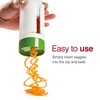Zyliss Hand Held Vegetable Spiraliser, Plastic - White/Green