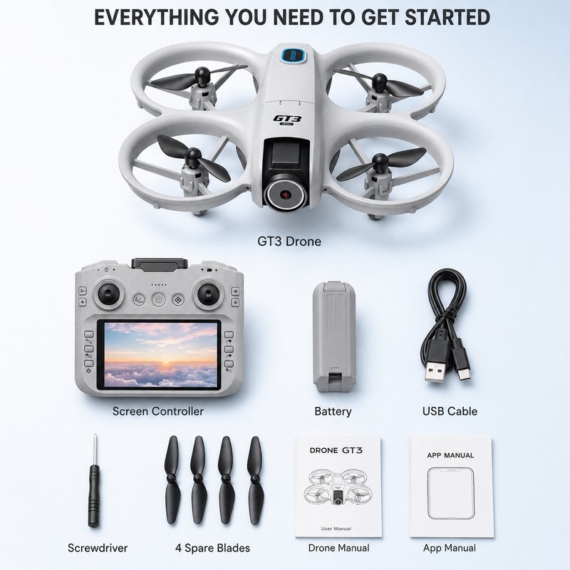 GT3 8K GPS Drone with Camera for Aerial Photography –