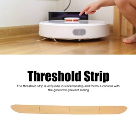 4Pcs Rise Threshold Ramps, Assembly Rubber Door Threshold Wheelchair Door Sill for Sweeper Electric Scooter(Cream Color)