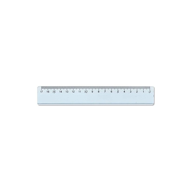Arda 28917 Man Left Handed Ruler, 17 cm, Left