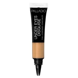 Palladio Full Coverage Concealer, Under Eyes Disguise, Creamy Face and Eye Concealer, Evens Skin Tone, Conceals Blemishes, Dark Circles and Fine Lines, Use with Concealer Brush, Cafe Au Lait
