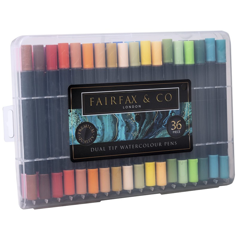 HTI Fairfax & Co Dual Tip Pens | 36 Piece