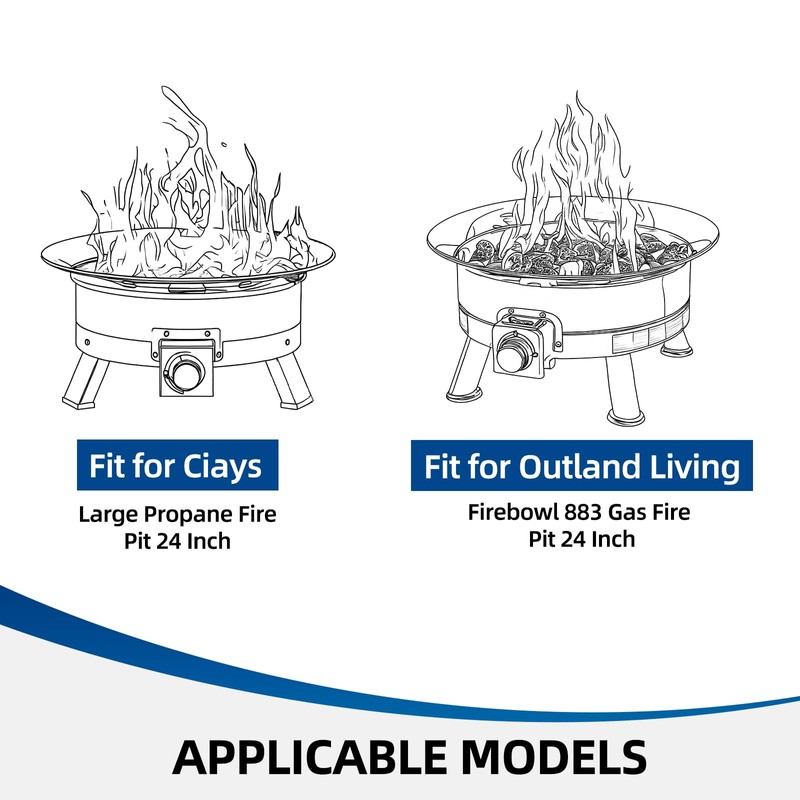 Fire Pit Carry Bag for Ciays Propane Gas Firepit 24