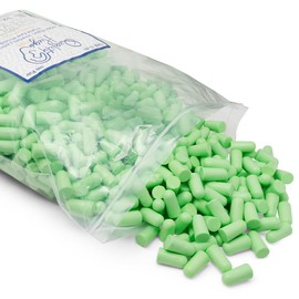 Quality Foam Ear Plugs 500 Pair - 32 dB Disposable Noise Cancelling High Decibel Sound Blocking Soft Ear Plugs - Dispenser Refill Safety Hearing Protection Bulk Ear Protection