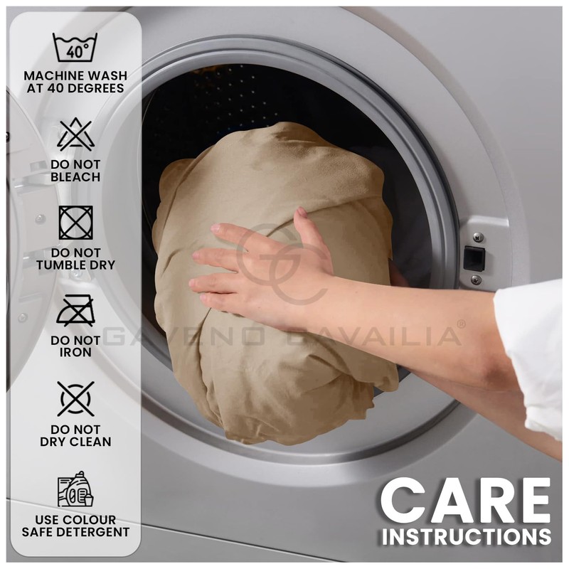 Fitted Bed Sheets King Size (150x200 cm) - Breathable Fitted