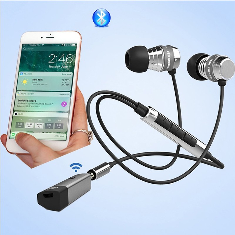 Bluetooth Audio Receiver Adapter, Airfrex Ultra Small Wireless Bluetooth 4.1
