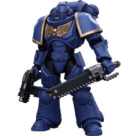 JOYTOY Warhammer 40k Space Marines, Space Marines Ultramarines Outriders Brother Catonus 1/18 Action Figure, Dedicated to You Who Love Collecting
