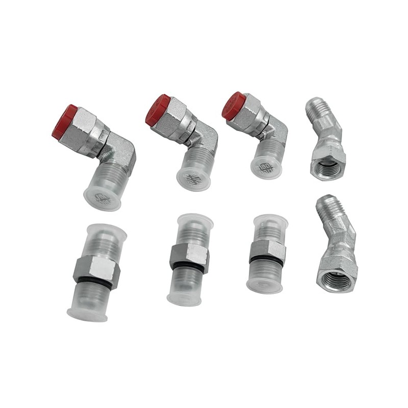Lizixny High Pressure Oil Pump Hoses Lines & Crossover Fittings
