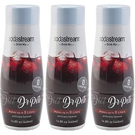 SodaStream Diet Dr Pete, 440ml 3 Pack, 14.8 Fl Oz